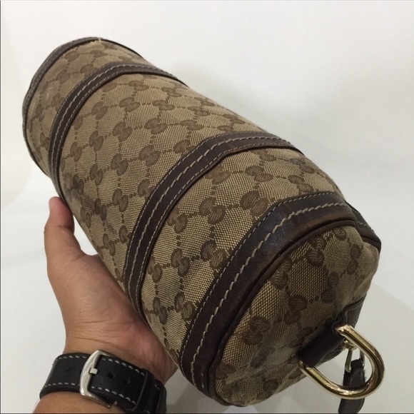 Gucci ebony monogram Mini Duchessa Boston Bag - Picture 8 of 15